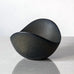 Group of three black bowls by Gunnar Nylund for Rörstrand