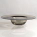 Timo Sarpaneva for Iittala, Finland, smoked glass "Cardinal's Hat" bowl  M4084