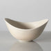 Gunnar Nylund for Rörstrand, Sweden, small ovoid bowl with matte white glaze K2016