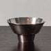 Vera Ferngren for CG Hallberg, Sweden, sterling silver footed bowl K2536