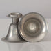 Pair of Swedish pewter candle holders L3513