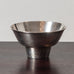 Vera Ferngren for CG Hallberg, Sweden, sterling silver footed bowl K2536