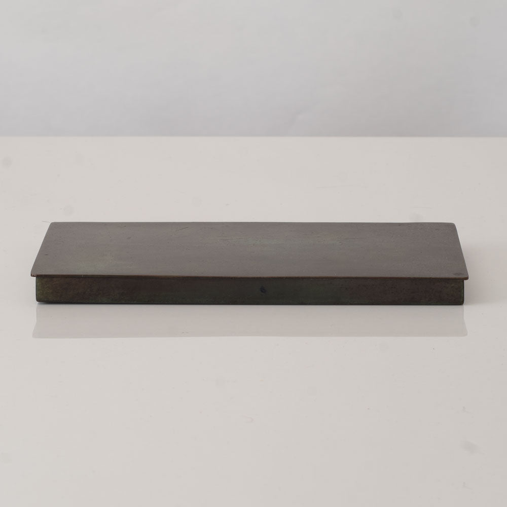 GAB, Sweden, Bronze  box with wood interior J1370