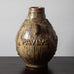 Jais Nielsen for Royal Copenhagen, Denmark, large stoneware vase with Sung glaze B3622