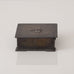 Ildfast Kunst, Denmark, bronze box with wood interior L3286