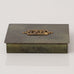 Swedish bronze trinket box C3431