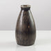 Carl Harry Stålhane for Rörstrand, Sweden, unique stoneware vase with brown and gray glaze K2666