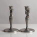 Pair of Swedish pewter candelabras GAB L3402