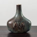 Gunnar Nylund for Rörstrand, Sweden, ceramic vase with blue and brown glaze K2439