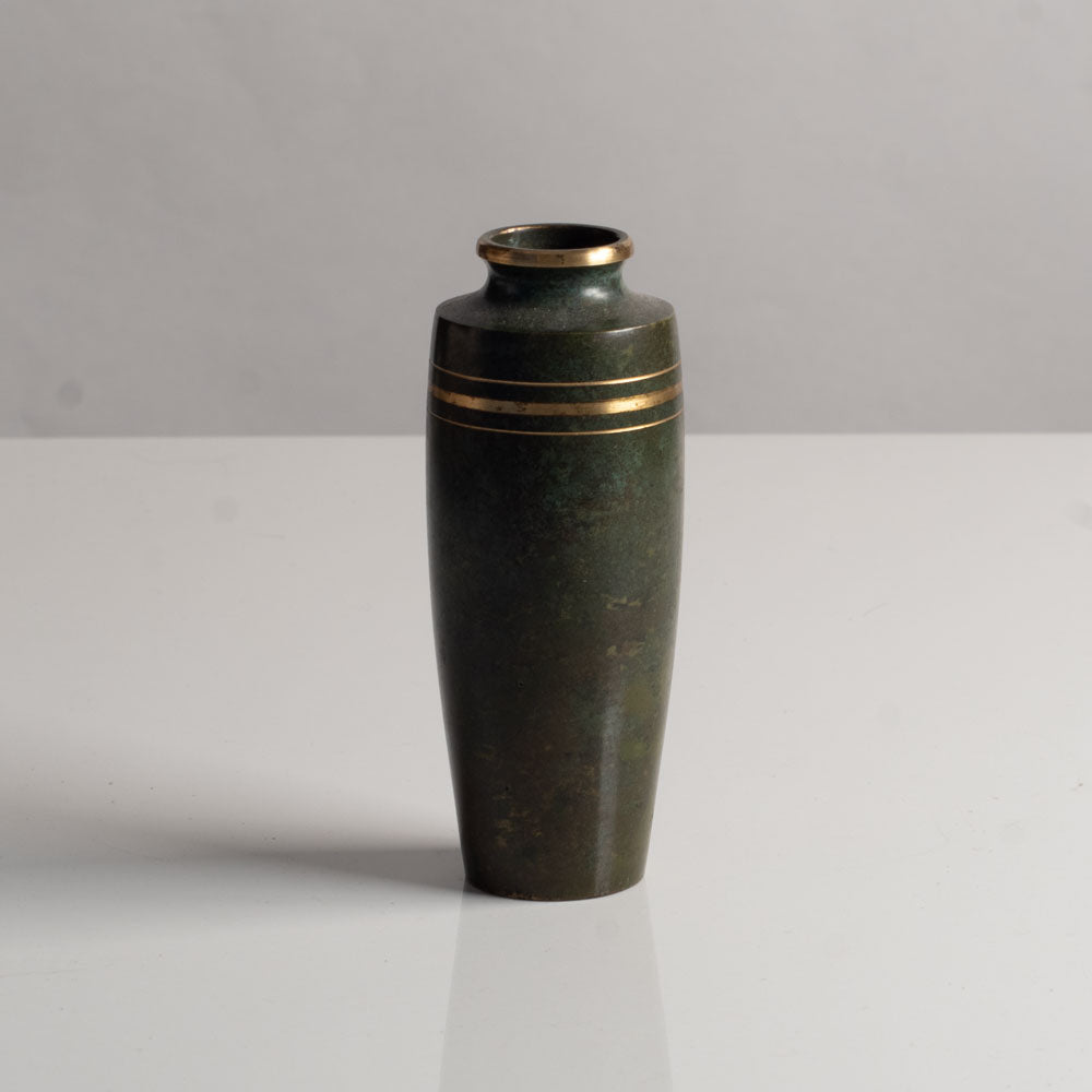 Swedish small bronze vase K2267