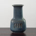 Gunnar Nylund for Rörstrand, Sweden, ceramic vase with blue glaze G9436