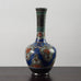 NV Plateelbakkerij Zuid-Holland, Gouda, Holland stoneware vase with multicolored decoration K2503