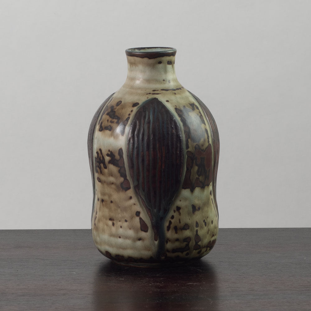 Gerd Bøgelund for Royal Copenhagen, stoneware vase with matte Sung glaze K2703