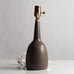 Palshus, Denmark, stoneware lamp base with brown haresfur glaze L3225
