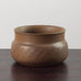 Gerd Bøgelund for Royal Copenhagen, stoneware vase with brown matte glaze K2218