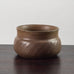 Gerd Bøgelund for Royal Copenhagen, stoneware vase with brown matte glaze K2218