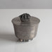 Schreuder & Olsson, Sweden, pewter deco lidded bowl L3040