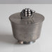 Schreuder & Olsson, Sweden, pewter deco lidded bowl L3040