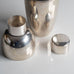 Nickle silver cocktail shaker for CG Hallberg, Sweden L3187