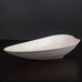 Gunnar Nylund for Rörstrand, Sweden, stoneware leaf shaped bowl in matte white glaze J1550