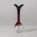 Nils Landberg for Orrefors, Sweden, long necked bud vase K2054