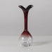 Nils Landberg for Orrefors, Sweden, long necked bud vase K2054