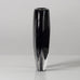 Nils Landberg for Orrefors, glass sommerso vase in black and clear H1360