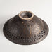 Ian Godfrey, UK, unique stoneware bowl with pierced rim M4105