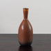 Carl Harry Stalhane for Rorstrand, Sweden, stoneware vase with reddish brown glaze B3978