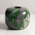 Gro Bergslien for Hadeland, Norway, hand blown vase in green and pink glass M4085