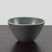 Carl Harry Stålhane for Rörstrand, Sweden, small bowl with blue gray glaze J1527