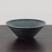 Carl Harry Stålhane for Rörstrand, Sweden, small bowl with blue gray glaze H1395