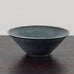 Carl Harry Stålhane for Rörstrand, Sweden, small bowl with blue gray glaze H1395