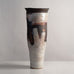 Robin Welch, own studio, UK, tall vase with brown and white glaze L4021