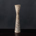 Carl Harry Stålhane for Rörstrand, Sweden, stoneware vase with matte beige crystalline glaze H1190