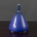 Carl Harry Stålhane for Rörstrand blue stoneware vase D6108