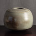 Heiner Balzar, Germany, very large vase with pale brown/beige haresfur glaze E7261