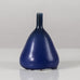 Carl Harry Stålhane for Rörstrand blue stoneware vase D6108