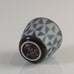 Gunnar Nylund for Rorstrand, Sweden, miniature stoneware vase with blue pattern K2598