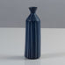 Gunnar Nylund for Rörstrand, Sweden, stoneware cabinet vase with blue and white stripes K2599