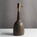 Palshus, Denmark, stoneware lamp base with brown haresfur glaze L3225
