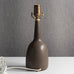 Palshus, Denmark, stoneware lamp base with brown haresfur glaze L3225