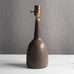 Palshus, Denmark, stoneware lamp base with brown haresfur glaze L3225