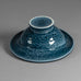 Vilhelm Bjerke Petersen for Rörstrand, Sweden, bowl with blue and black glaze H1278