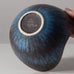 Gunnar Nylund for Rörstrand, Sweden, ceramic bowl with blue and brown glaze K2129