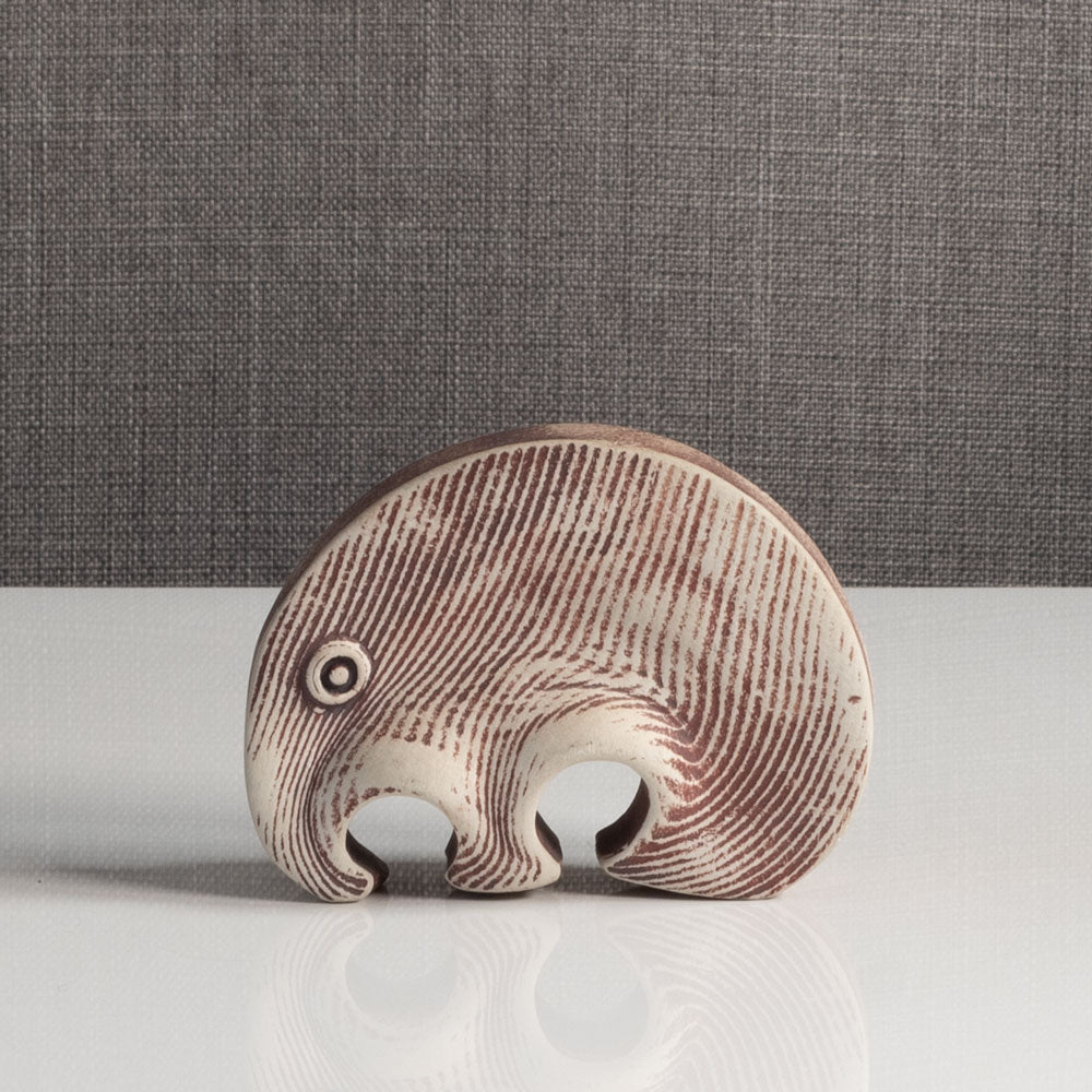 Boris Stojkov for Gustavsberg, Sweden, unique stoneware anteater figure M4102