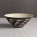 Inke Lerch-Brodersen, Germany, unique stoneware bowl with geometric pattern M4062