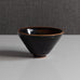 Nils Thorsson for Royal Copenhagen, stoneware bowl with black and brown tenmoku glaze L3400