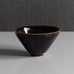 Nils Thorsson for Royal Copenhagen, stoneware bowl with black and brown tenmoku glaze L3400