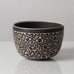 Inke Lerch Brodersen, Germany, unique stoneware bowl with abstract design K2819